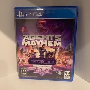Sony PS4 Agents Of Mayhem Legal Actoin Pending Video Game Disc